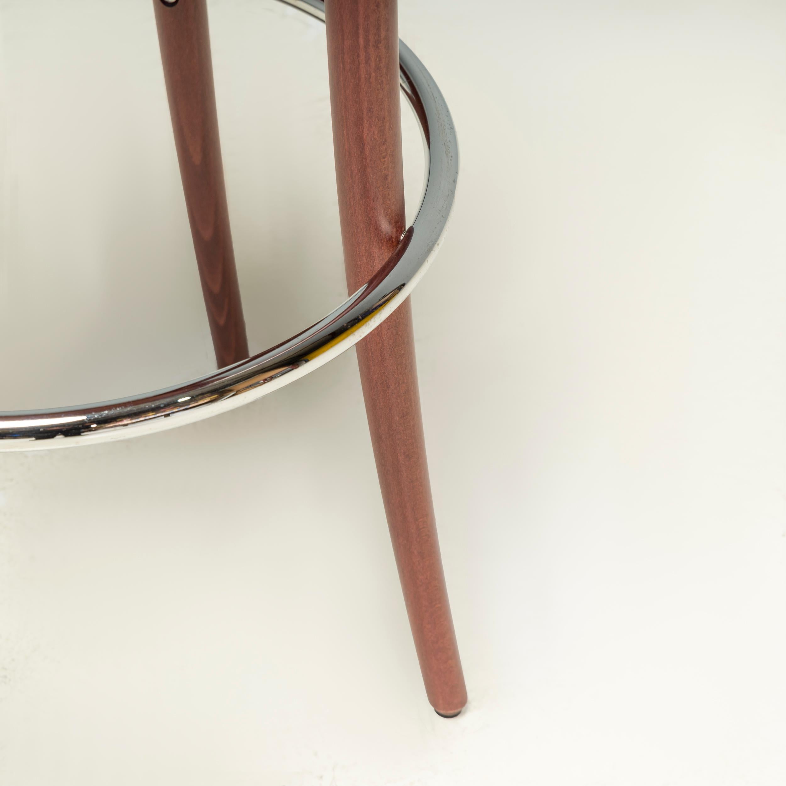 Thonet Vienne Noyer 144 Tabouret de barhocker en vente 7