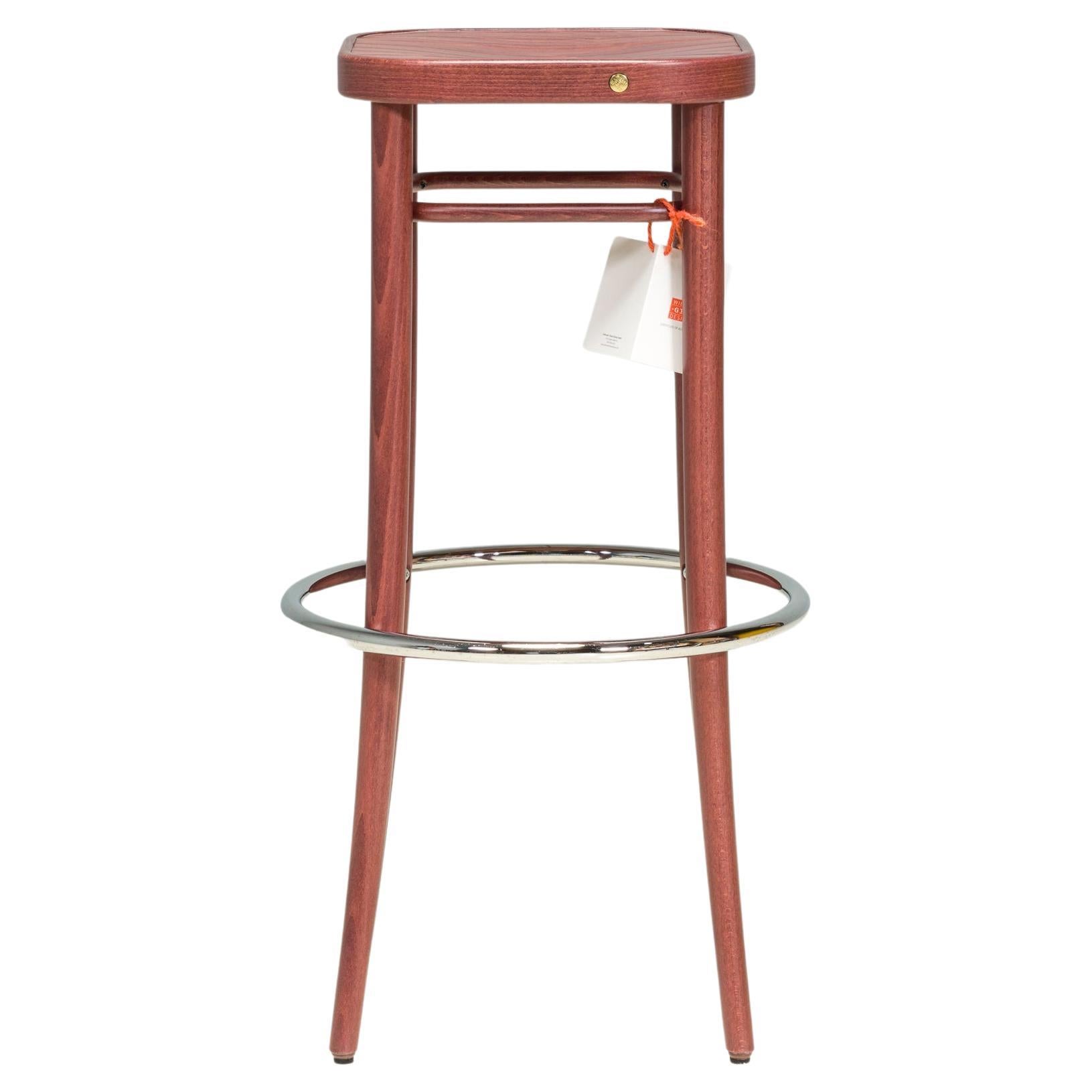 Thonet Vienne Noyer 144 Tabouret de barhocker en vente