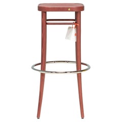 Thonet Vienna Walnut 144 Barhocker Stool