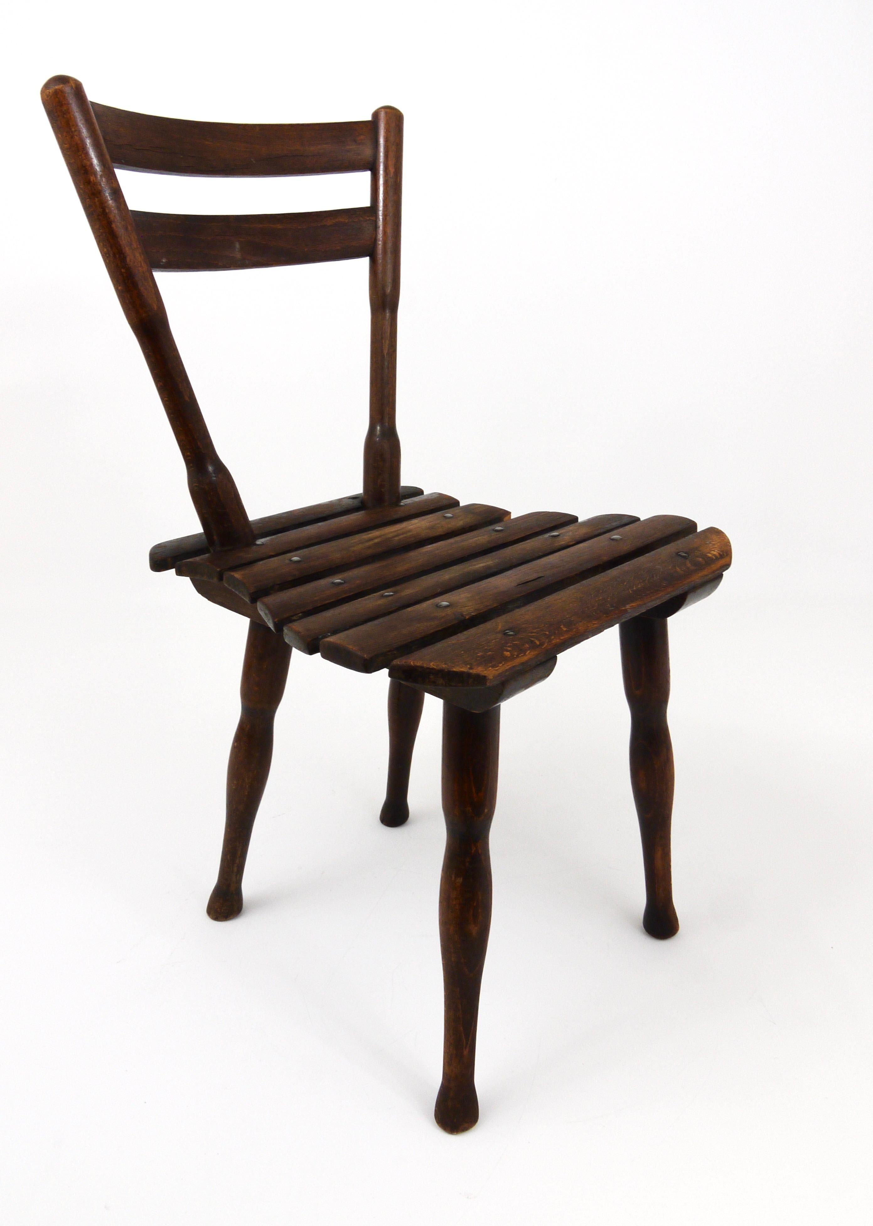 Chaise d'enfant en bois Thonet Vienna:: Autriche:: années 1900 en vente 2
