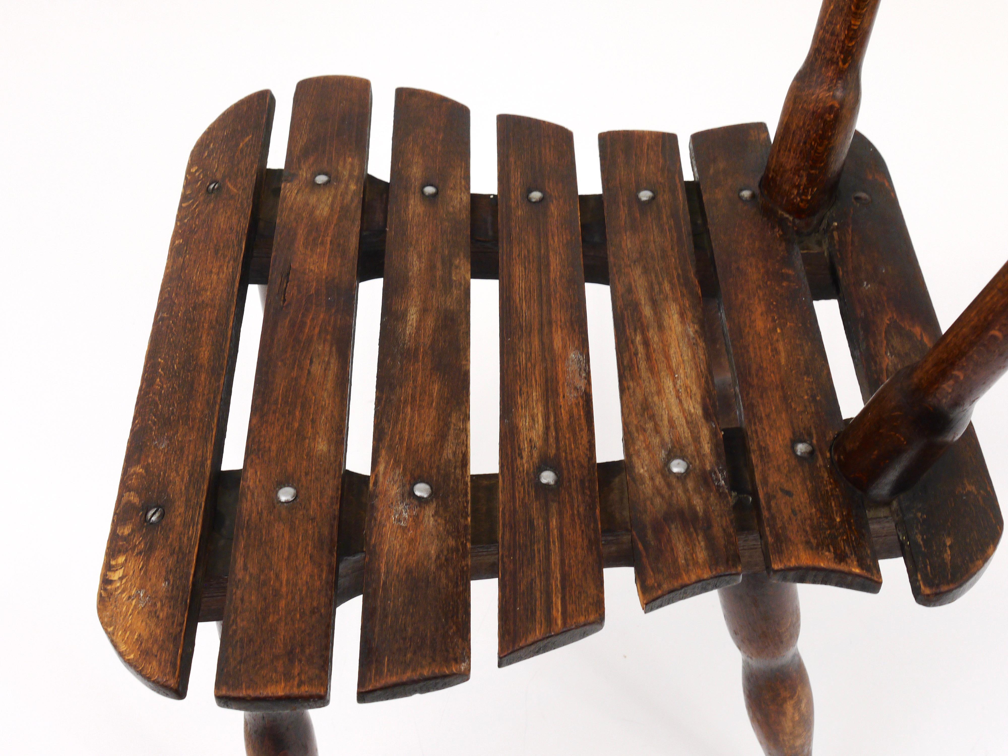 Thonet Vienna Wooden Childrens Chair, Austria, 1900s For Sale 1