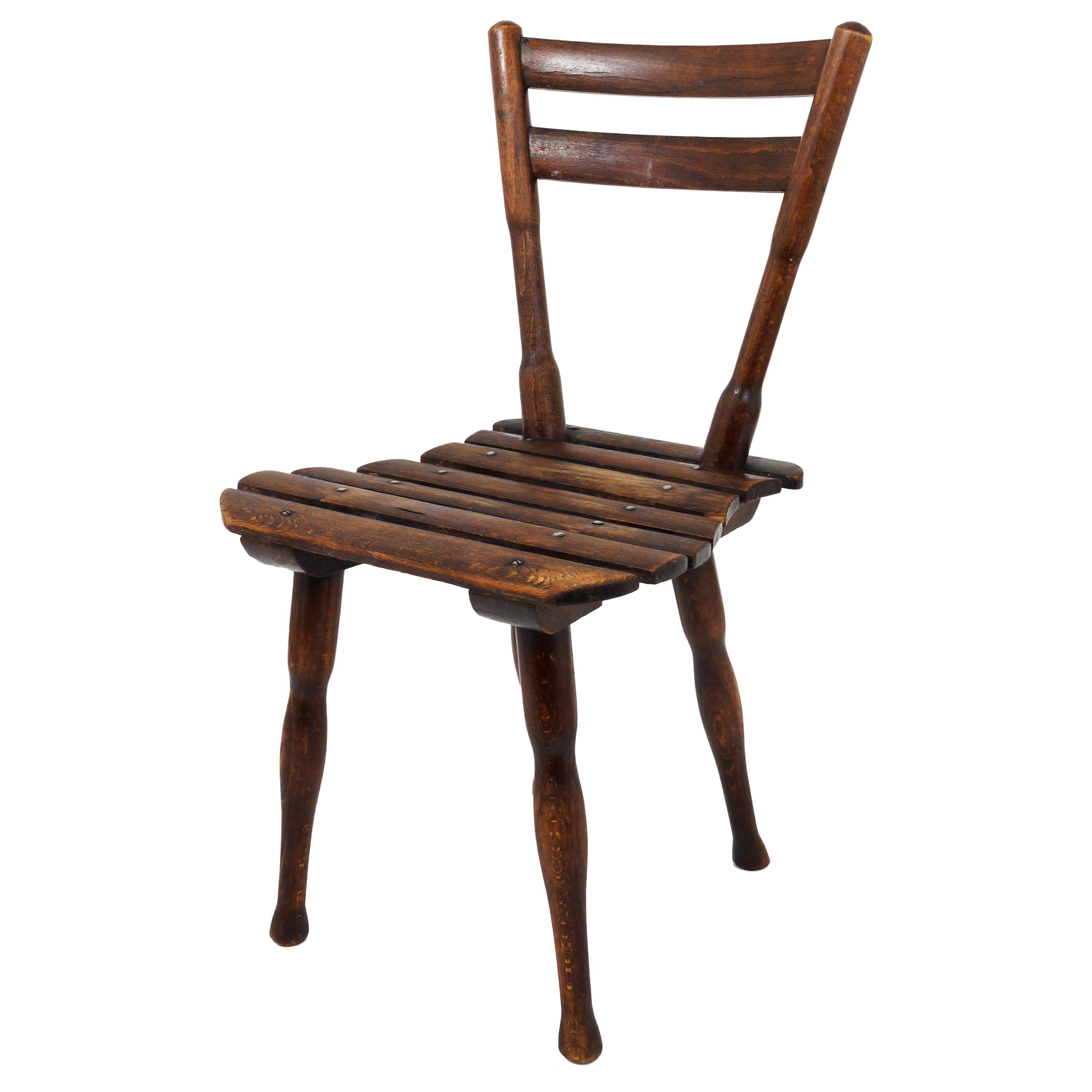 Thonet Vienna Kinderstuhl aus Holz:: Österreich:: 1900er Jahre