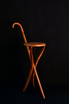 Sedia con bastone da passeggio Thonet, Vienna. Ca. 1880