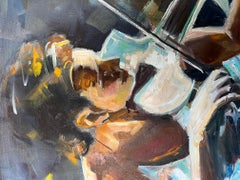 Violin Concerto, Painting, Oil on Canvas