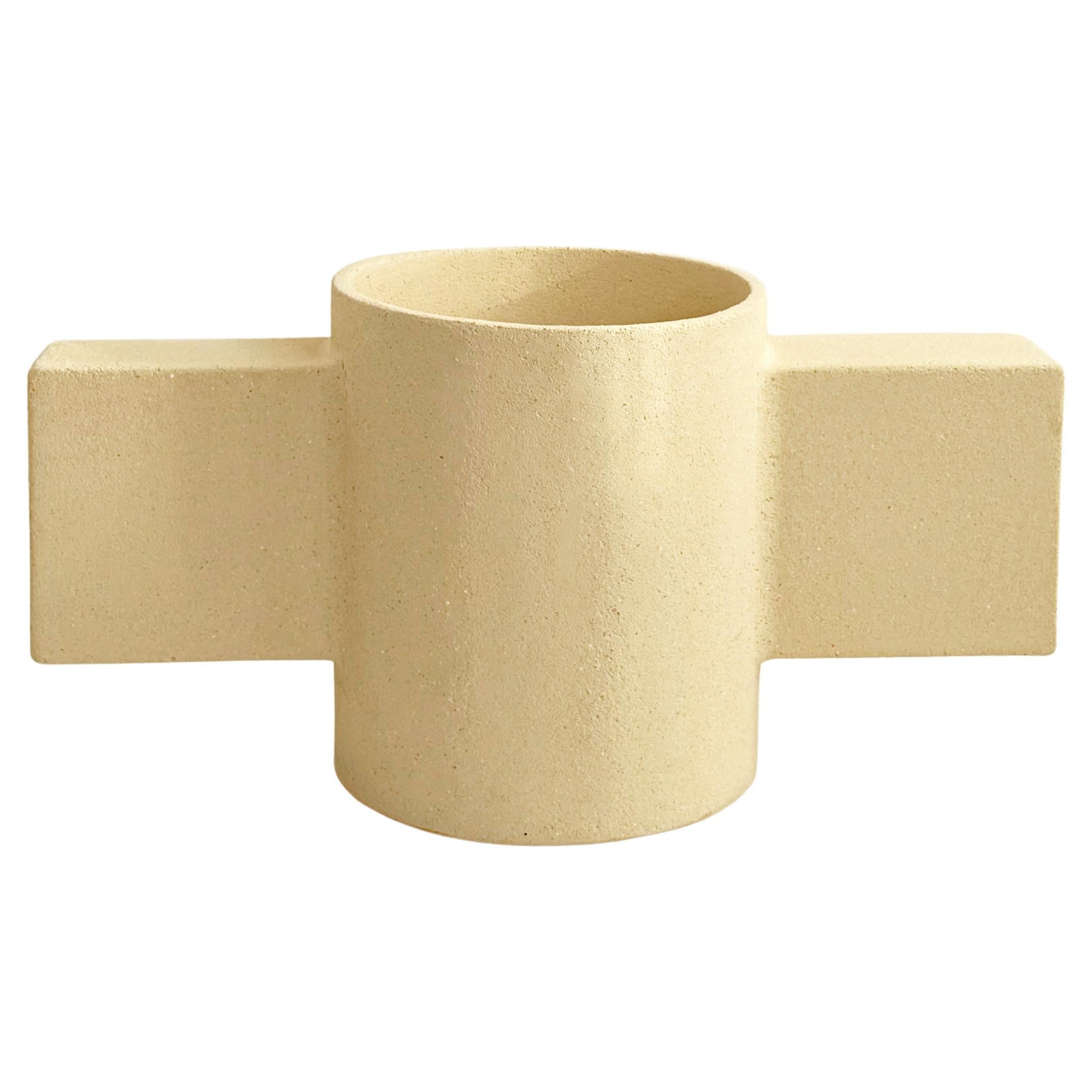 Thor by Kalou Dubus, Monumental Brutalist Ceramic Planter For Sale