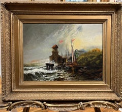 OLD MASTER STYLE OIL PAINTING High Quality 19th CENTURY Gold Gilt Frame