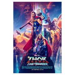 Affiche non encadrée Thor, Love and Thunder, 2022