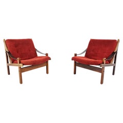 Thorbjorn Afdal Pair of Hunter Chairs, 1960s