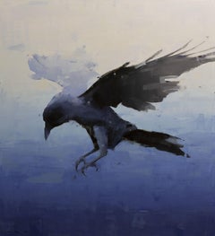 "Raven nr. 56" Oil Painting