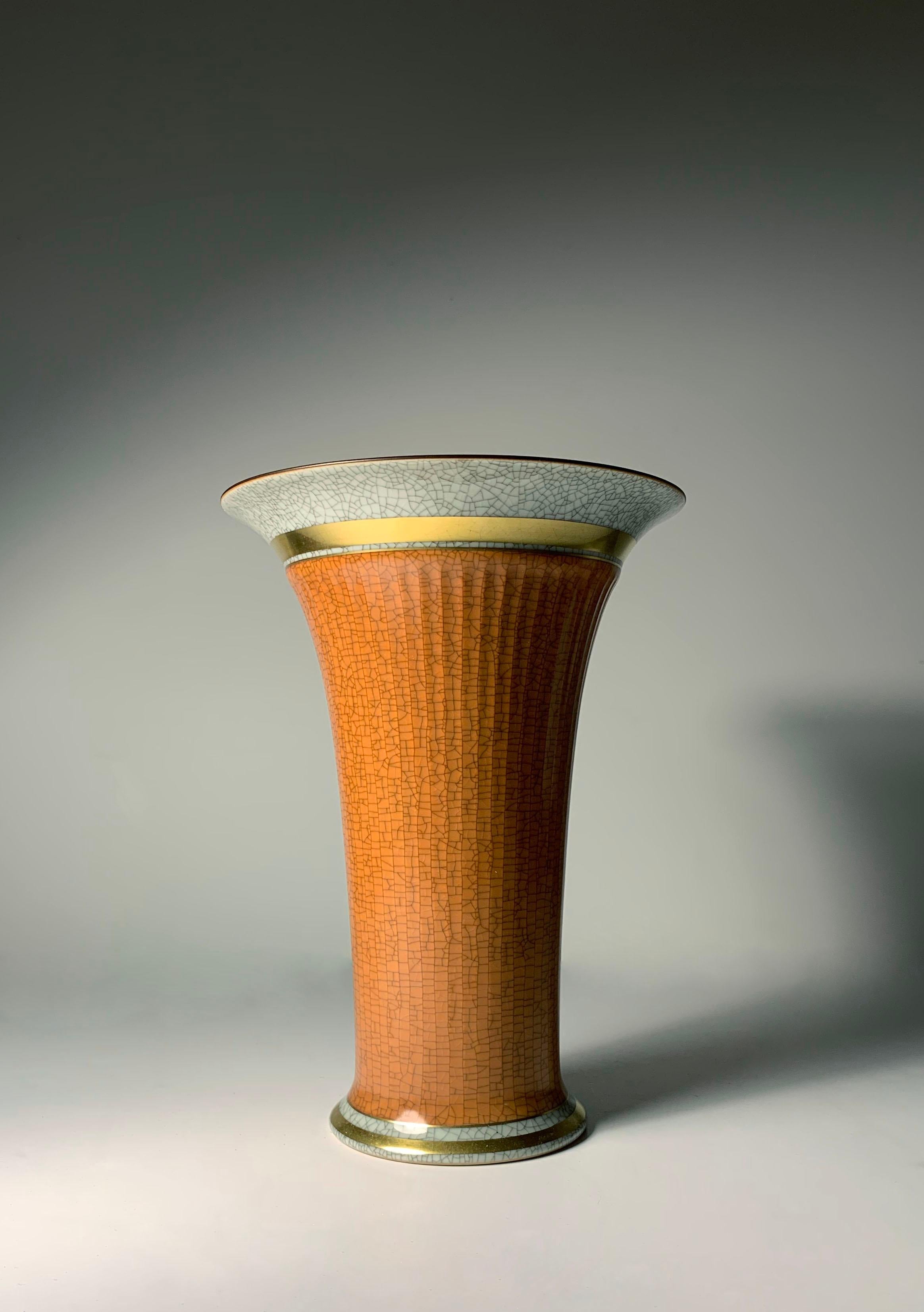 Porcellana Terrina con vaso di Thorkild Olsen per Royal Copenhagen in vendita