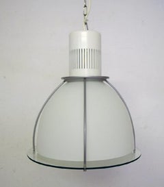 Thorn "Glacier 5515-16" Pendant Lamp in Glass and Steel, Danish Design