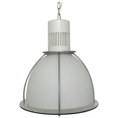 Thorn "Glacier 5515-16" Pendant Lamp in Glass and Steel, Danish Design