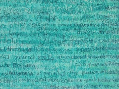 Grüne grüne Proto-Schreibarbeit