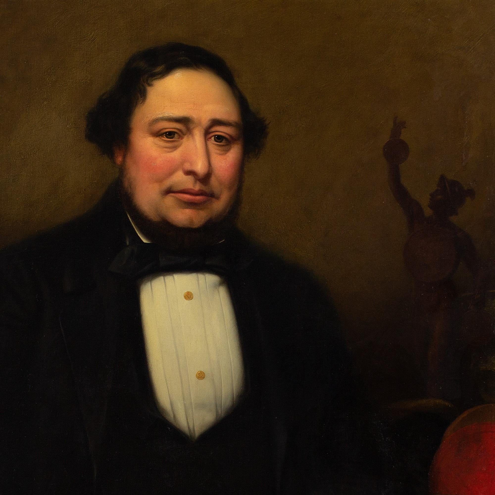 Thornton Rippingille, Ritratto dell'inventore Thomas Dunn, pittura a olio 5