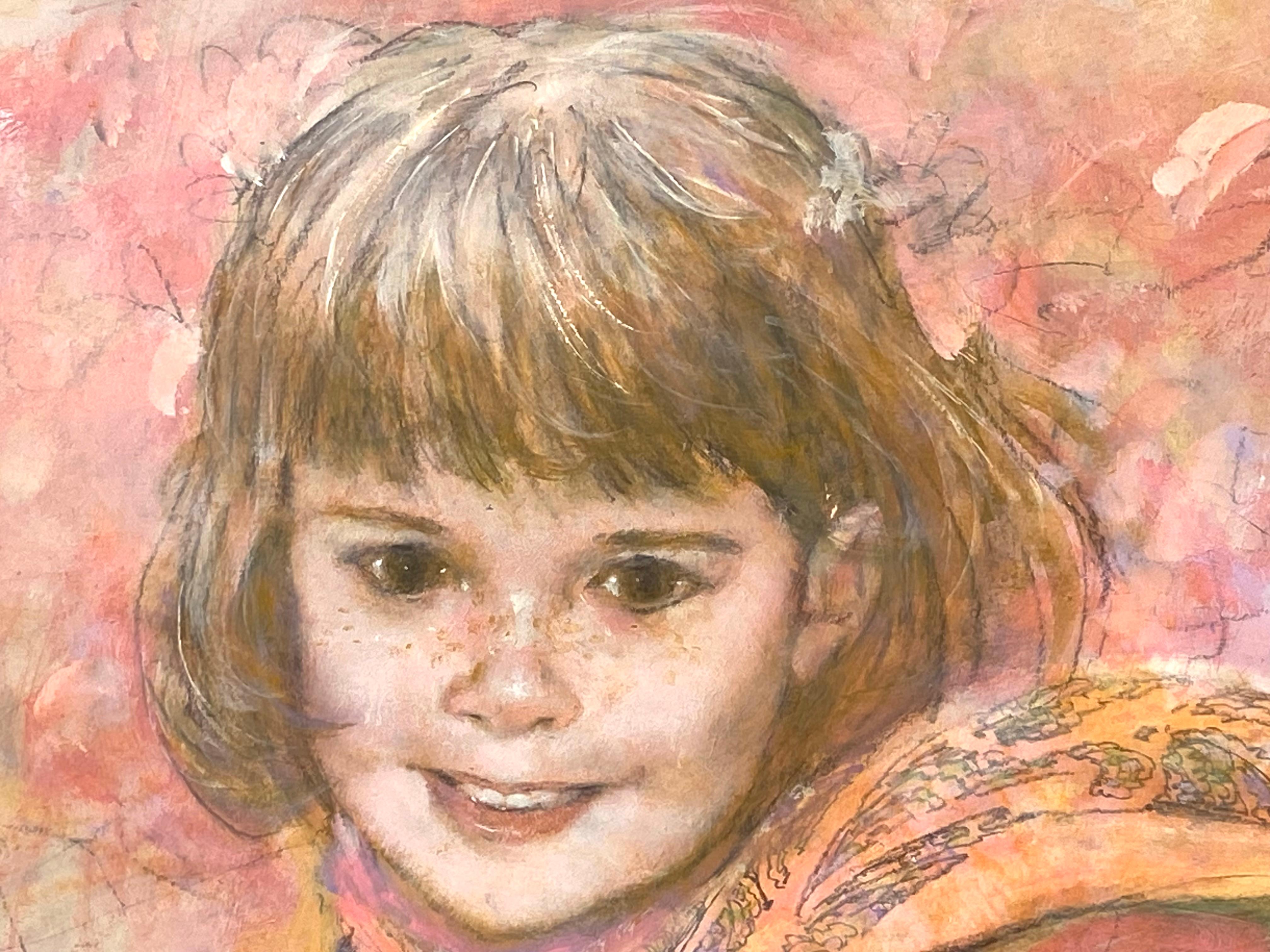 Fille à l'écharpe en vente 2