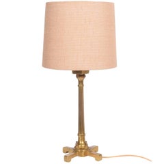 Thorvald Bindesbøll Arts & Craft Brass Table Lamp