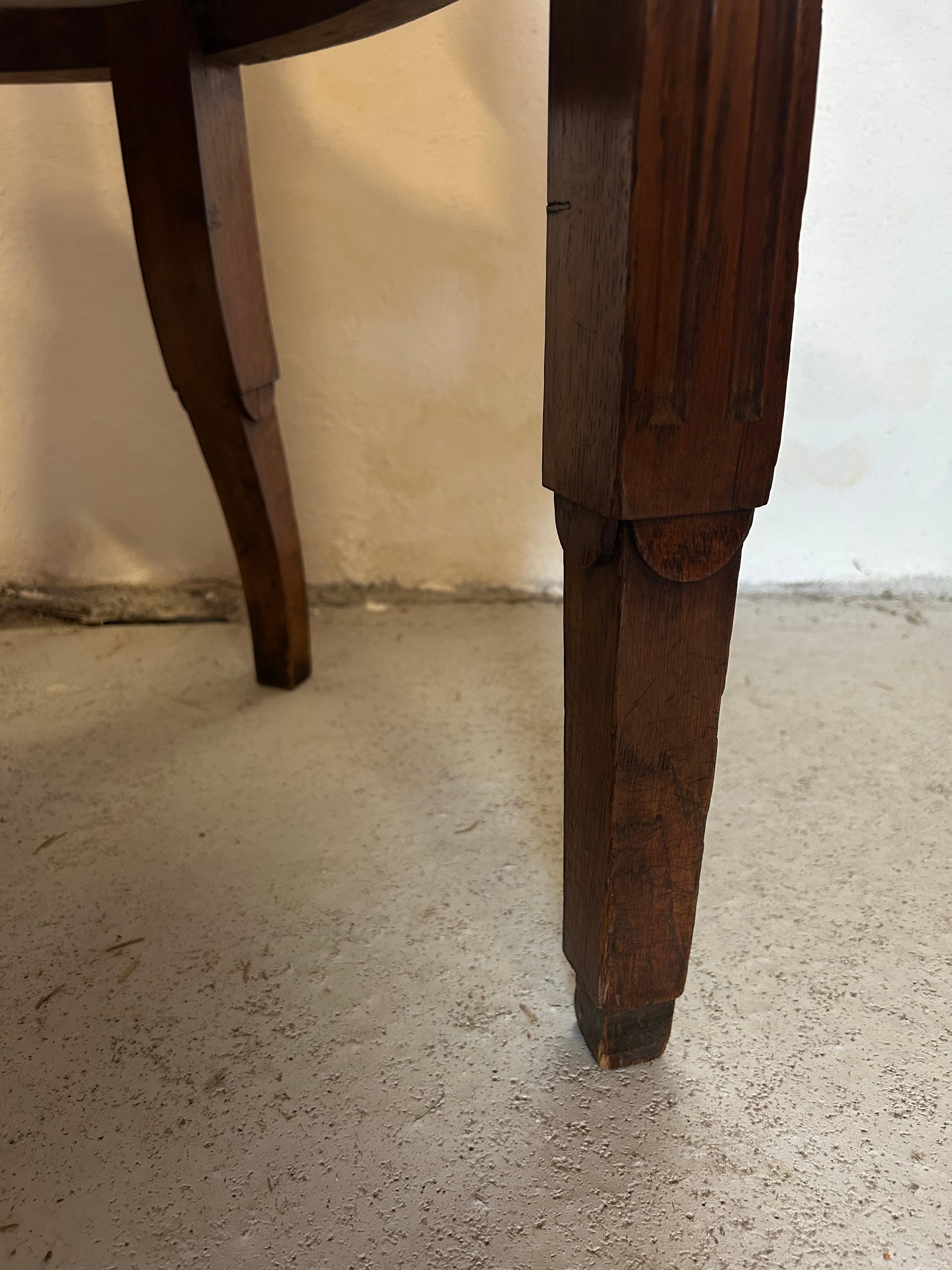 Inizio XX secolo Poltrona Thorvald Bindesbøll in legno massiccio di Oak, Danimarca, 1900 in vendita