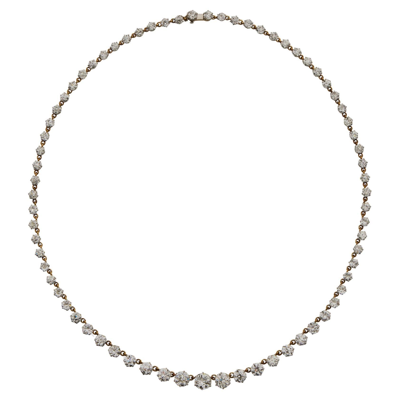 Thos. Kirkpatrick Diamond Rivière Necklace