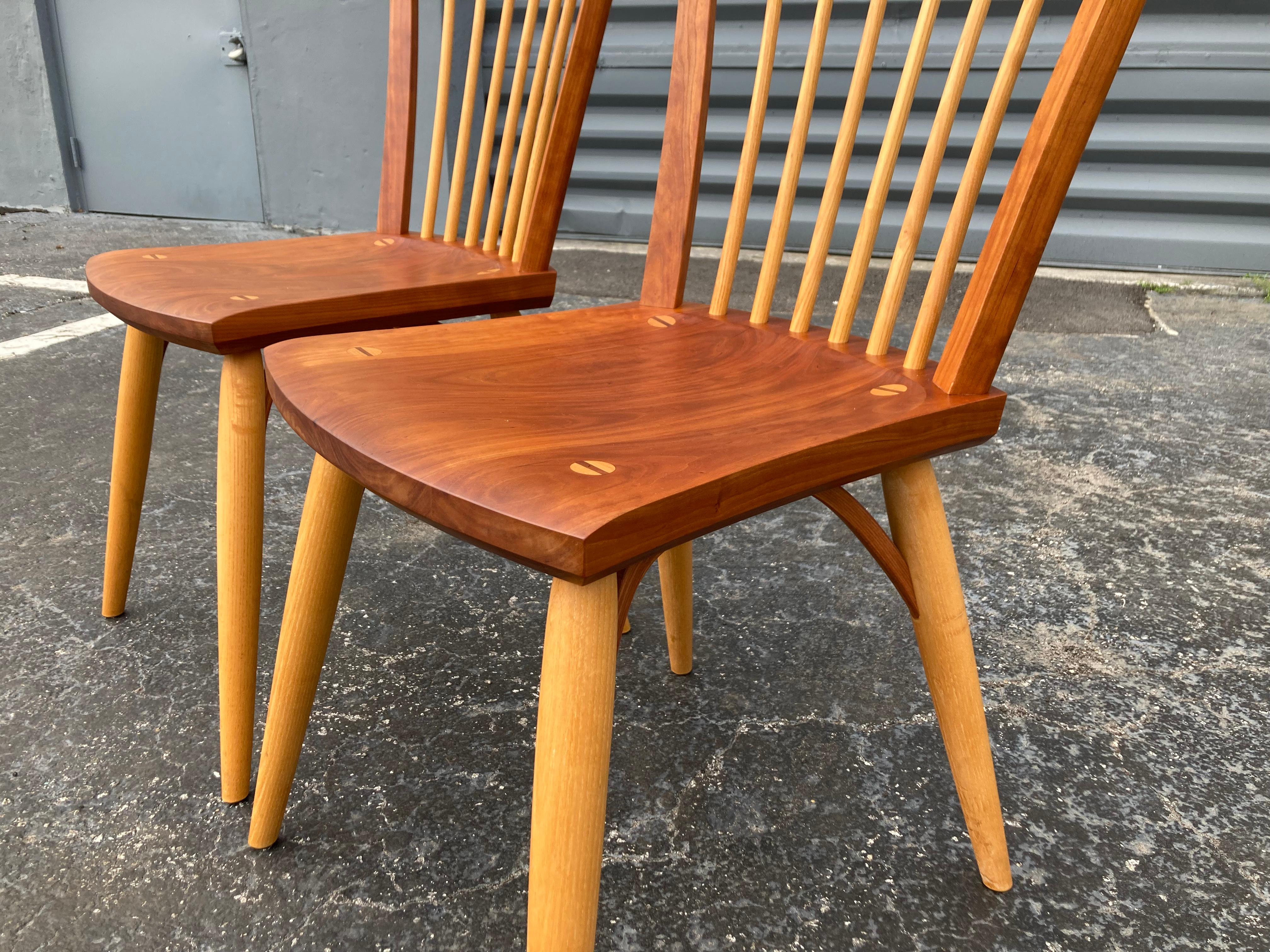 Thos. Moser Catena Side Chairs Cherry 2008 Thomas Moser 11