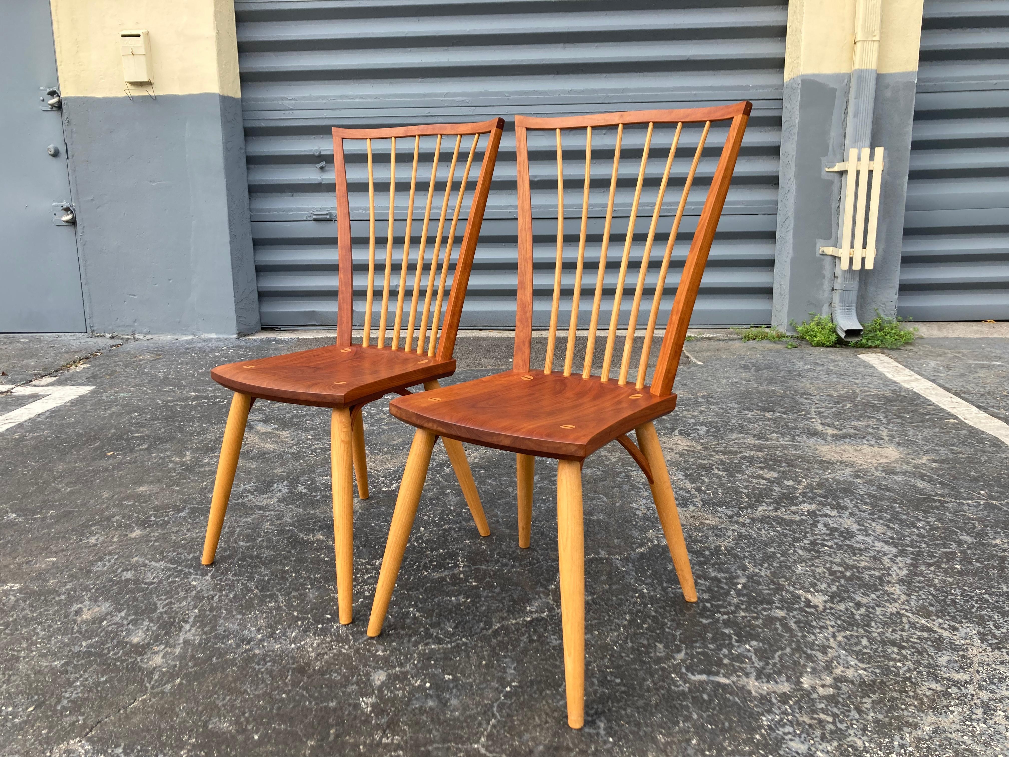Thos. Moser Catena Side Chairs Cherry 2008 Thomas Moser 12