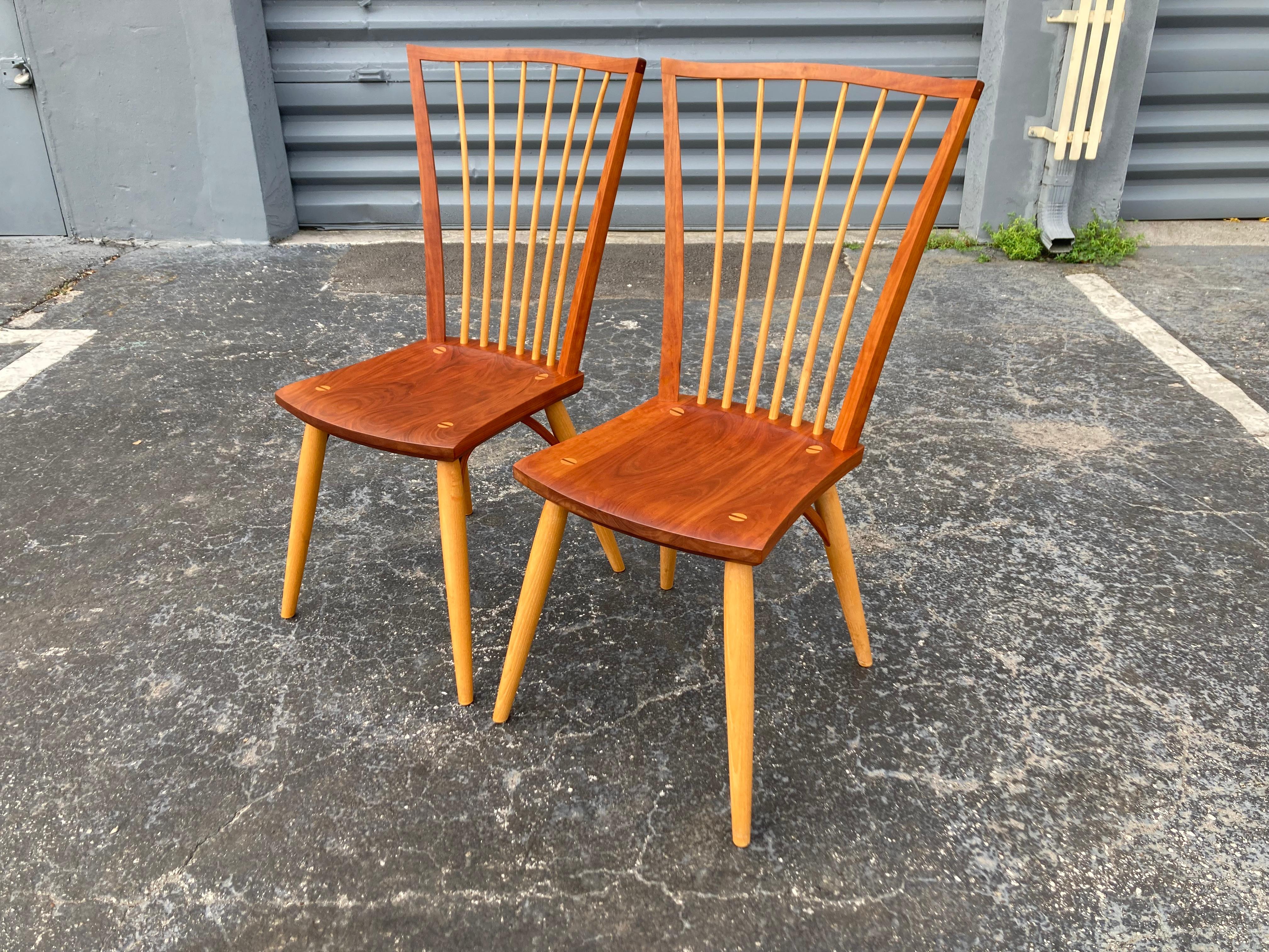 American Thos. Moser Catena Side Chairs Cherry 2008 Thomas Moser