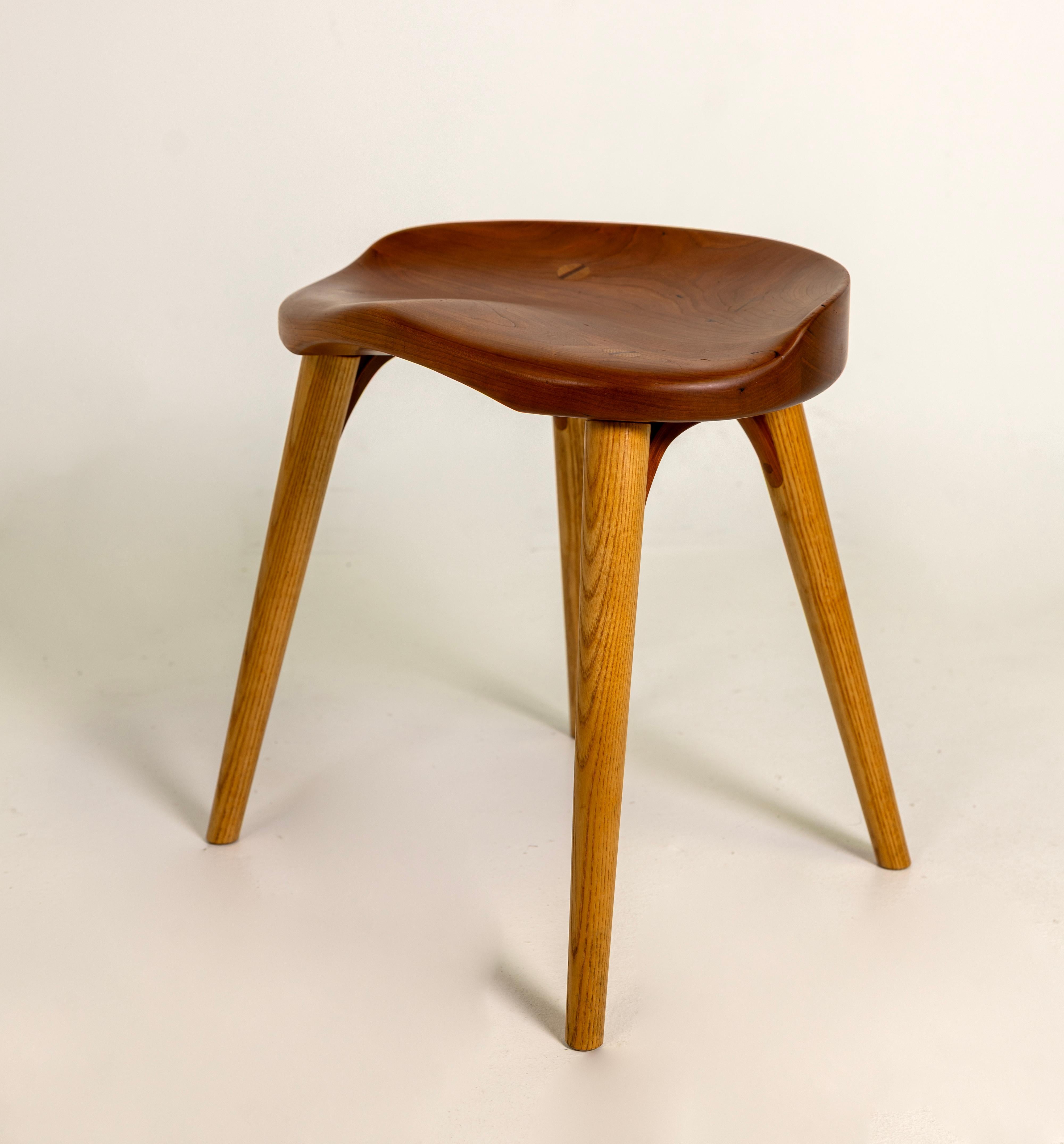 Thos. Moser Stool, 2006, Cherry, Thomas Moser im Angebot 4