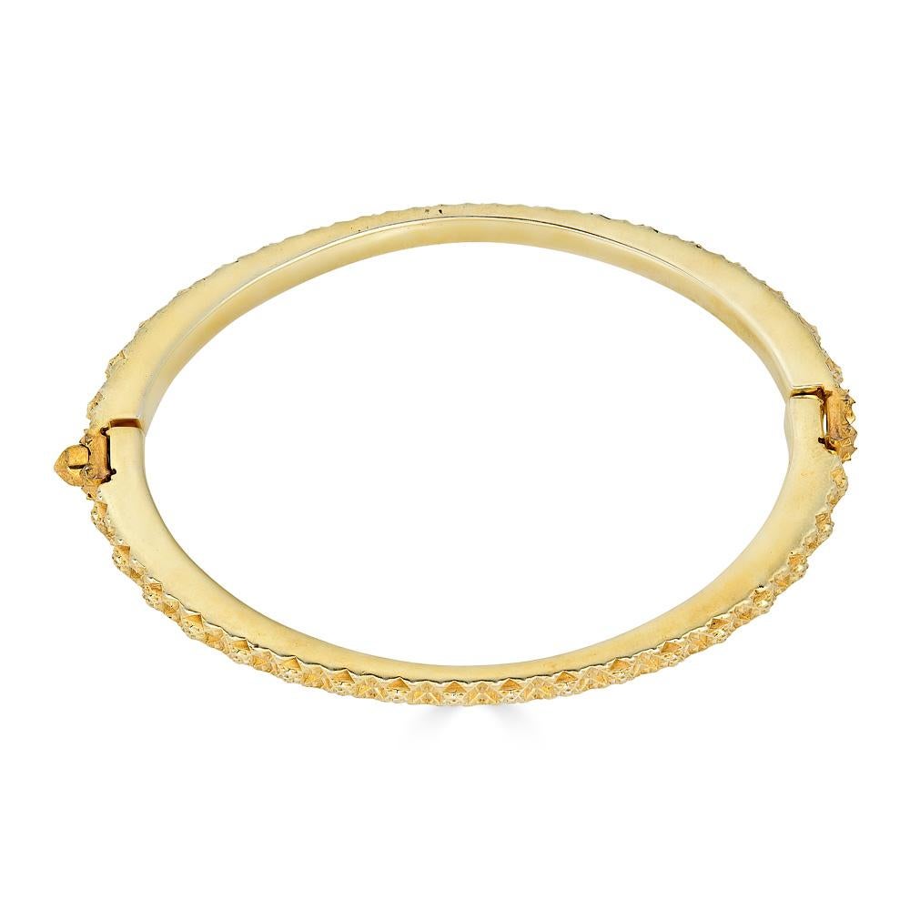 18K Gold Thoscene Bracelet by John Brevard For Sale 2