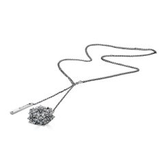 Thoscene Collier d'argent fractale