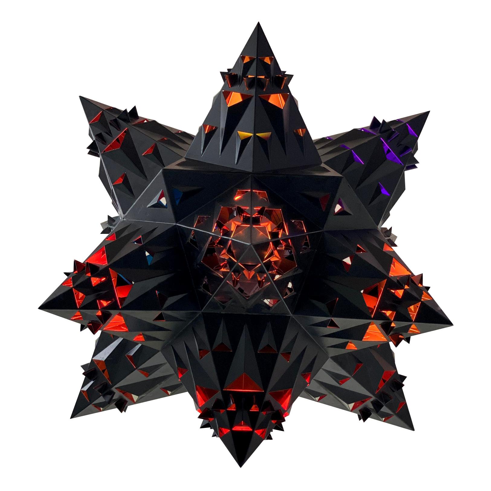 Thoscene Tetrahedron Star Chandelier For Sale