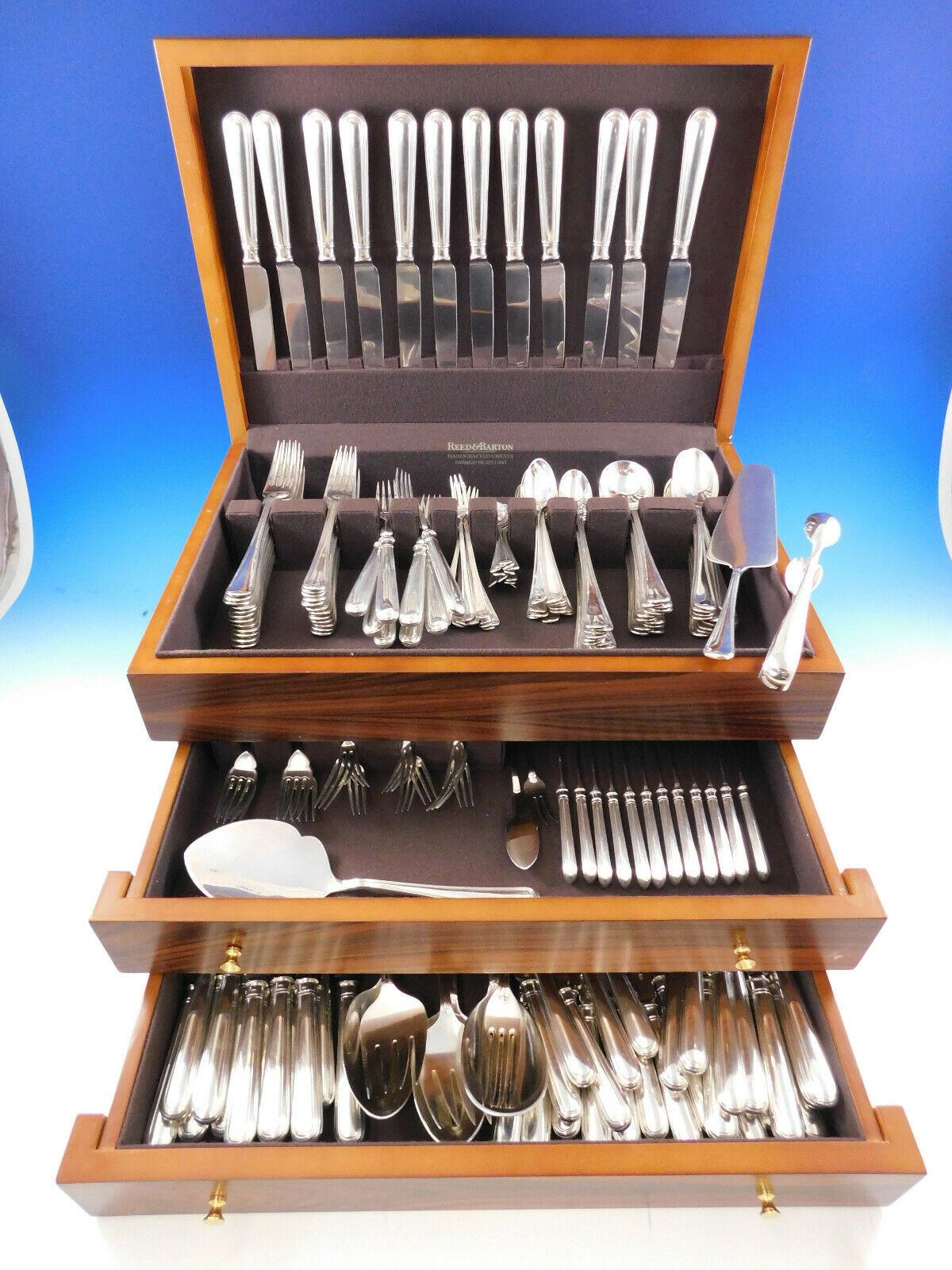 James Robinson

For 70 years, James Robinson has been selling exquisite handmade sterling silver flatware in Sheffield, England. Today, the silver is still made in the traditional way. They start with a rectangular strip of silver, then forge,