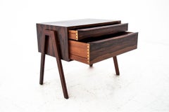 Thread Sewing Side Table, Danish Design, Denmark, 1970s