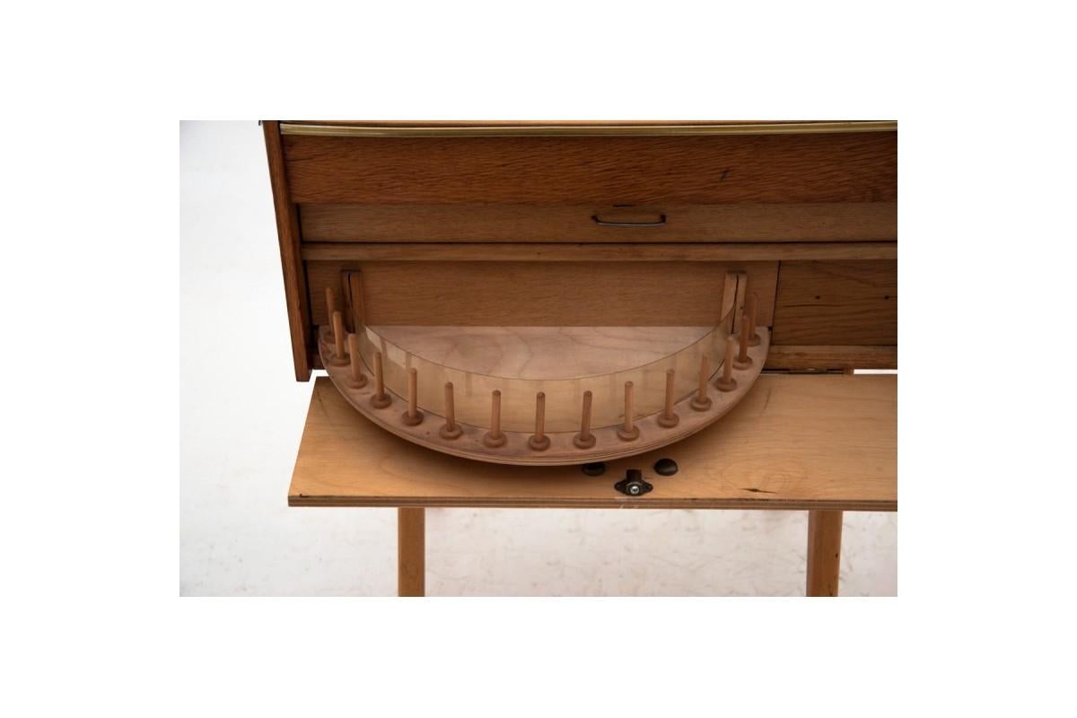 Norwegian Thread table , Poland, 1970s For Sale