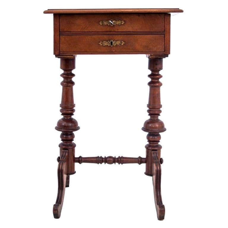 Thread Table, Poland, circa 1920 For Sale at 1stDibs