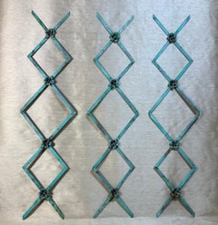 Three 19th Century Brass Wall Hanging Ornament