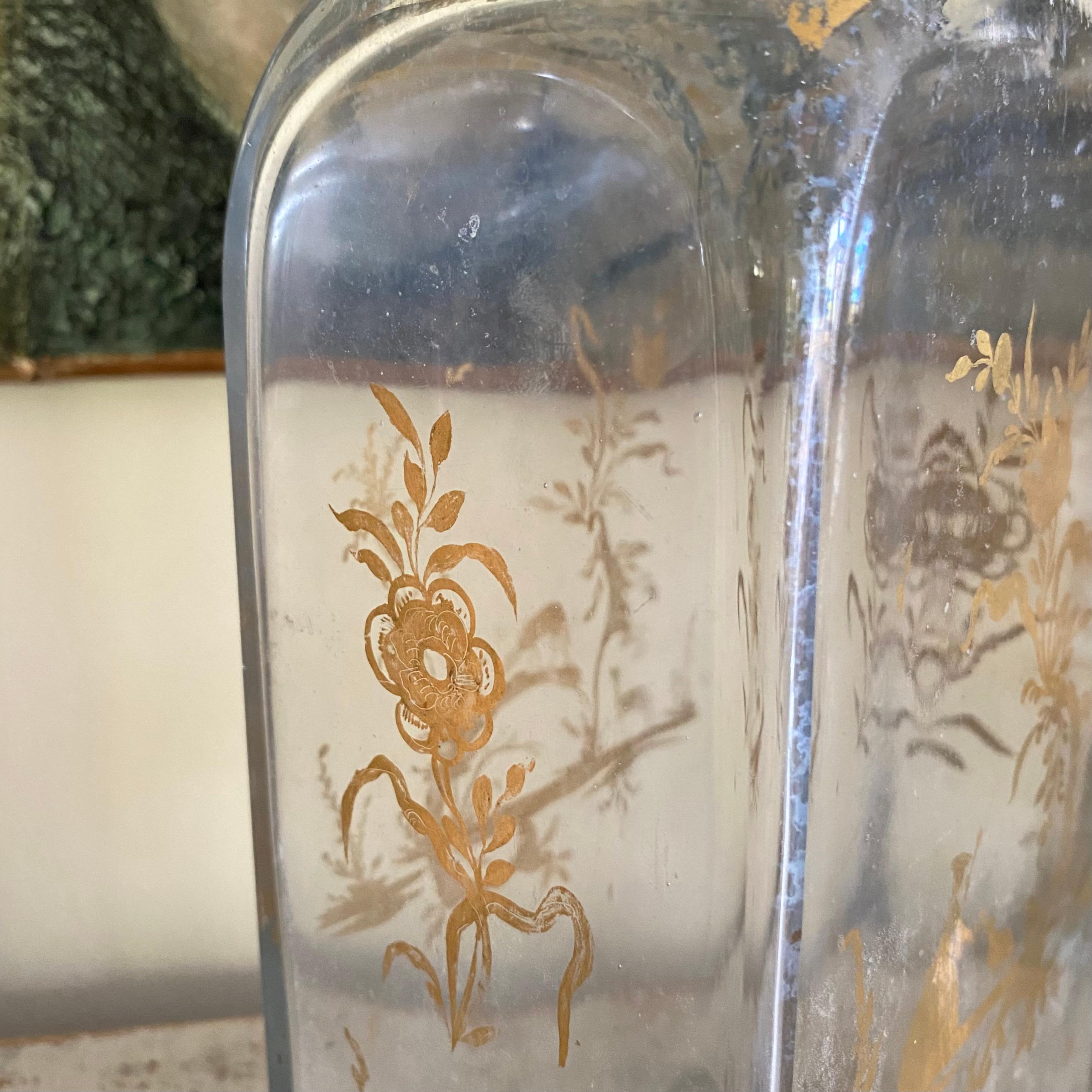 Three 19th century Bohemian Decanters 10