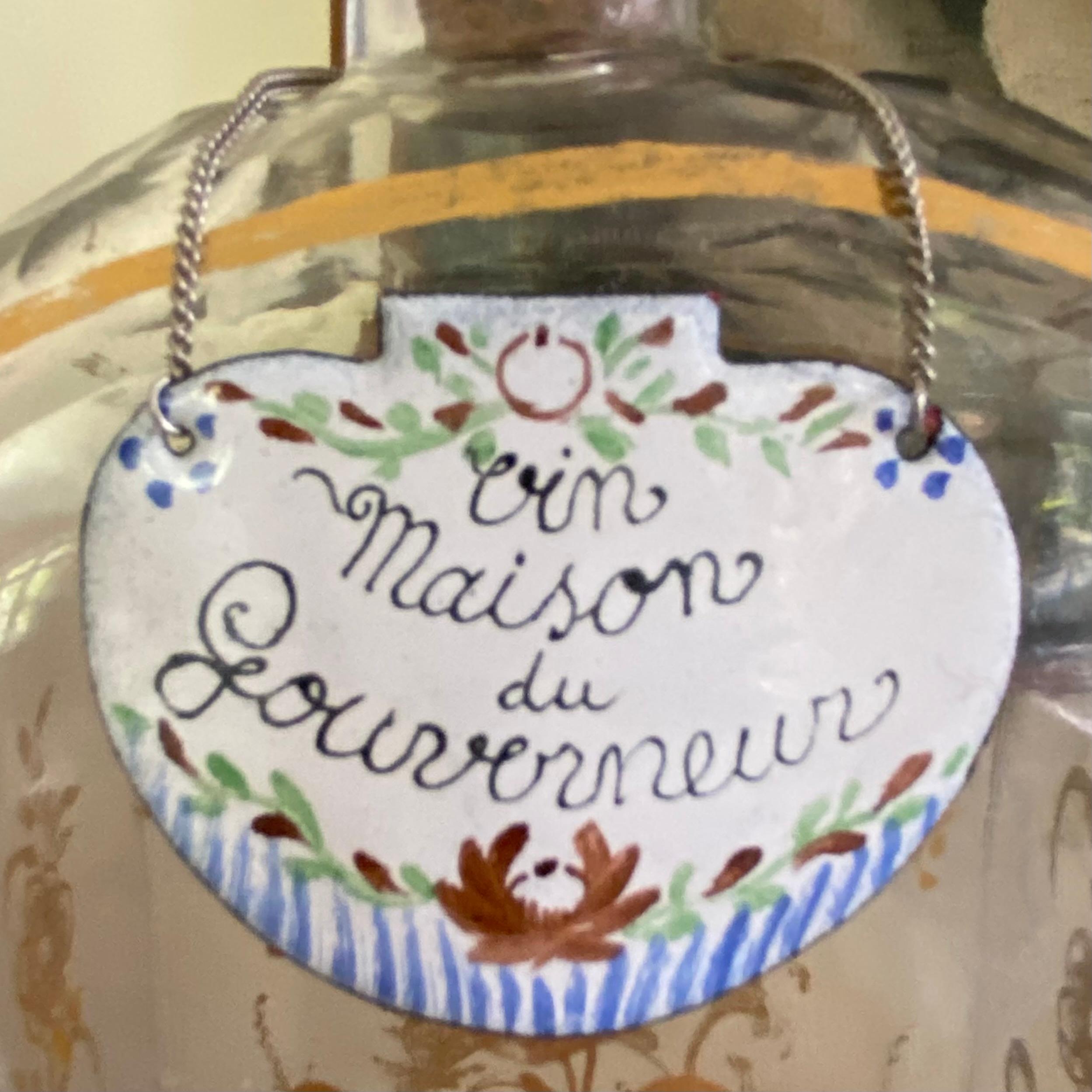 Three 19th century Bohemian Decanters 13