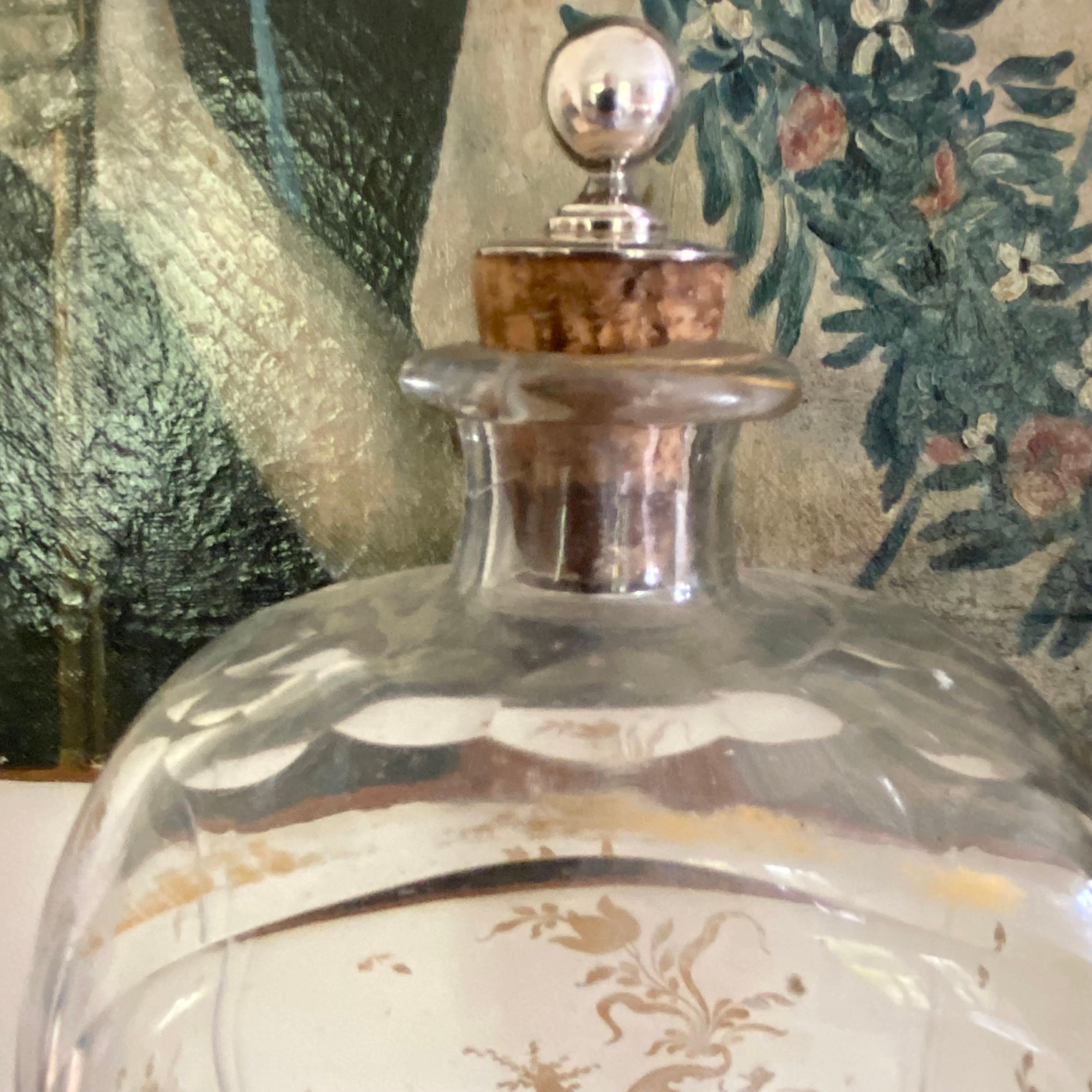 Three 19th century Bohemian Decanters 2