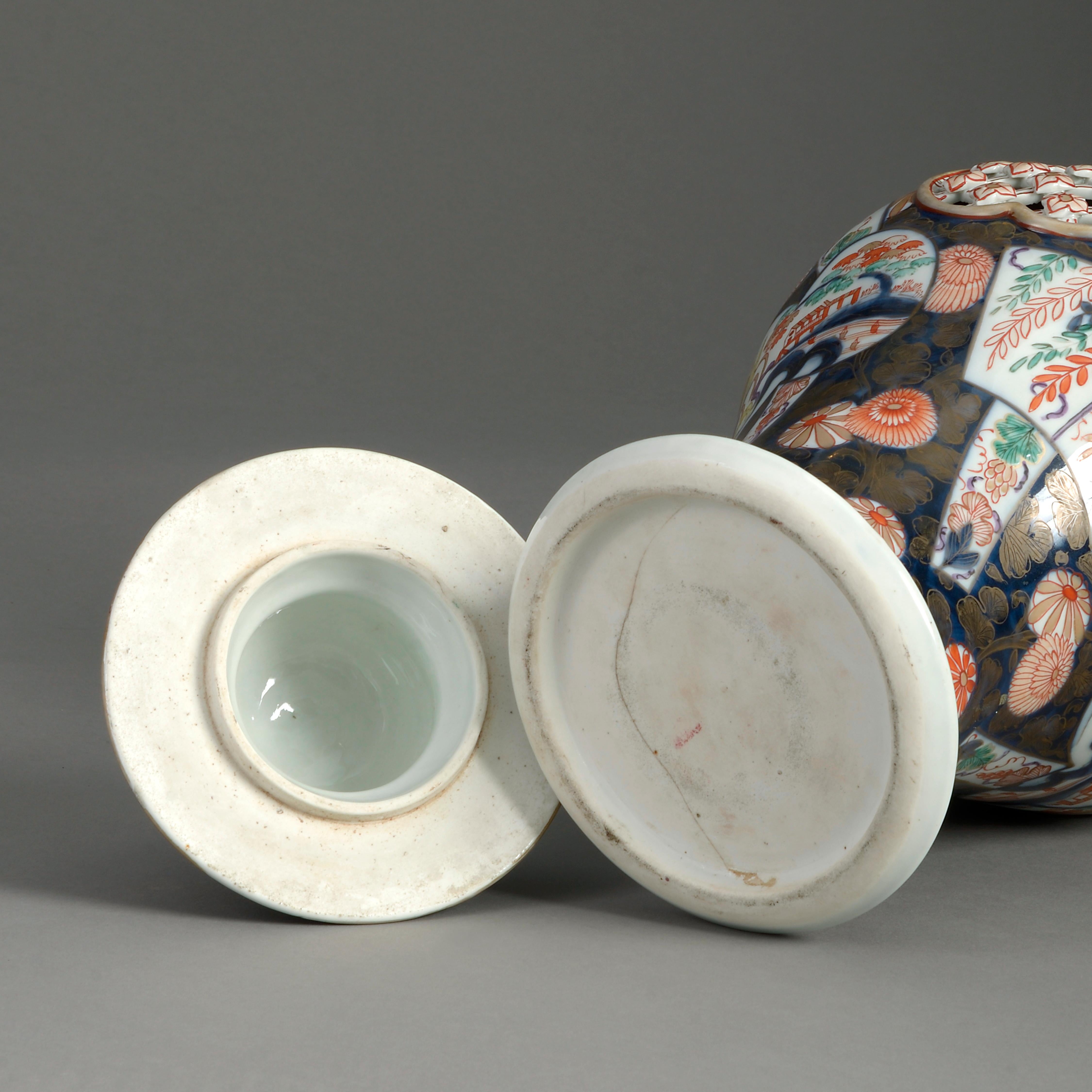 Three 19th Century Samson Imari Porcelain Vases For Sale 3