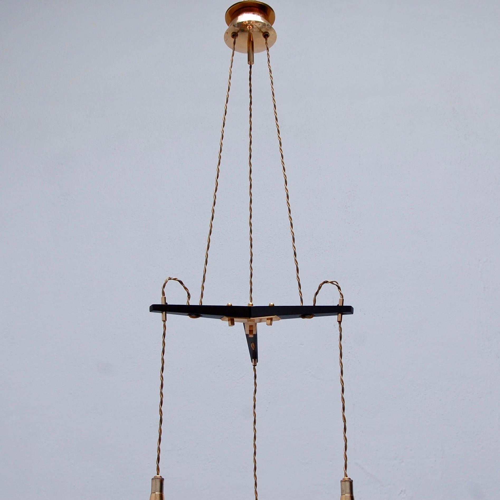 (2) Stilnovo Pendant Chandeliers For Sale 6