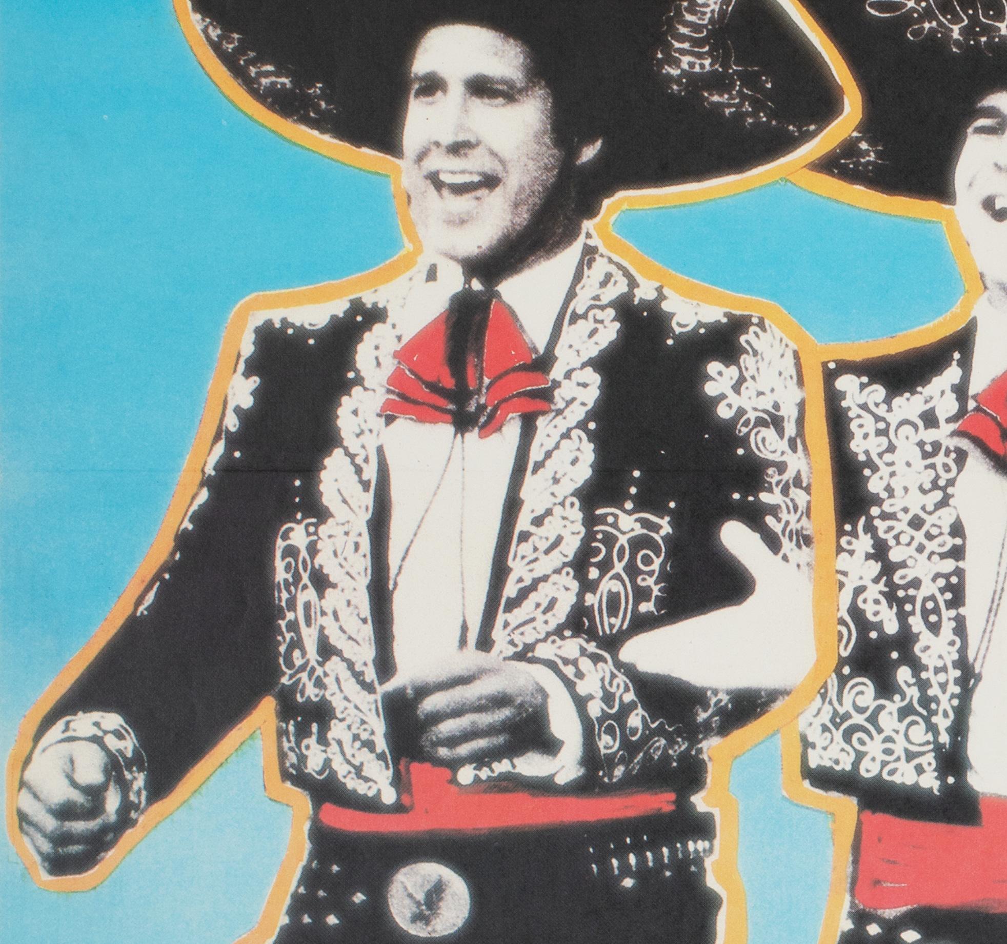 20th Century Three Amigos 1990 East German Film Movie Poster, Finger For Sale