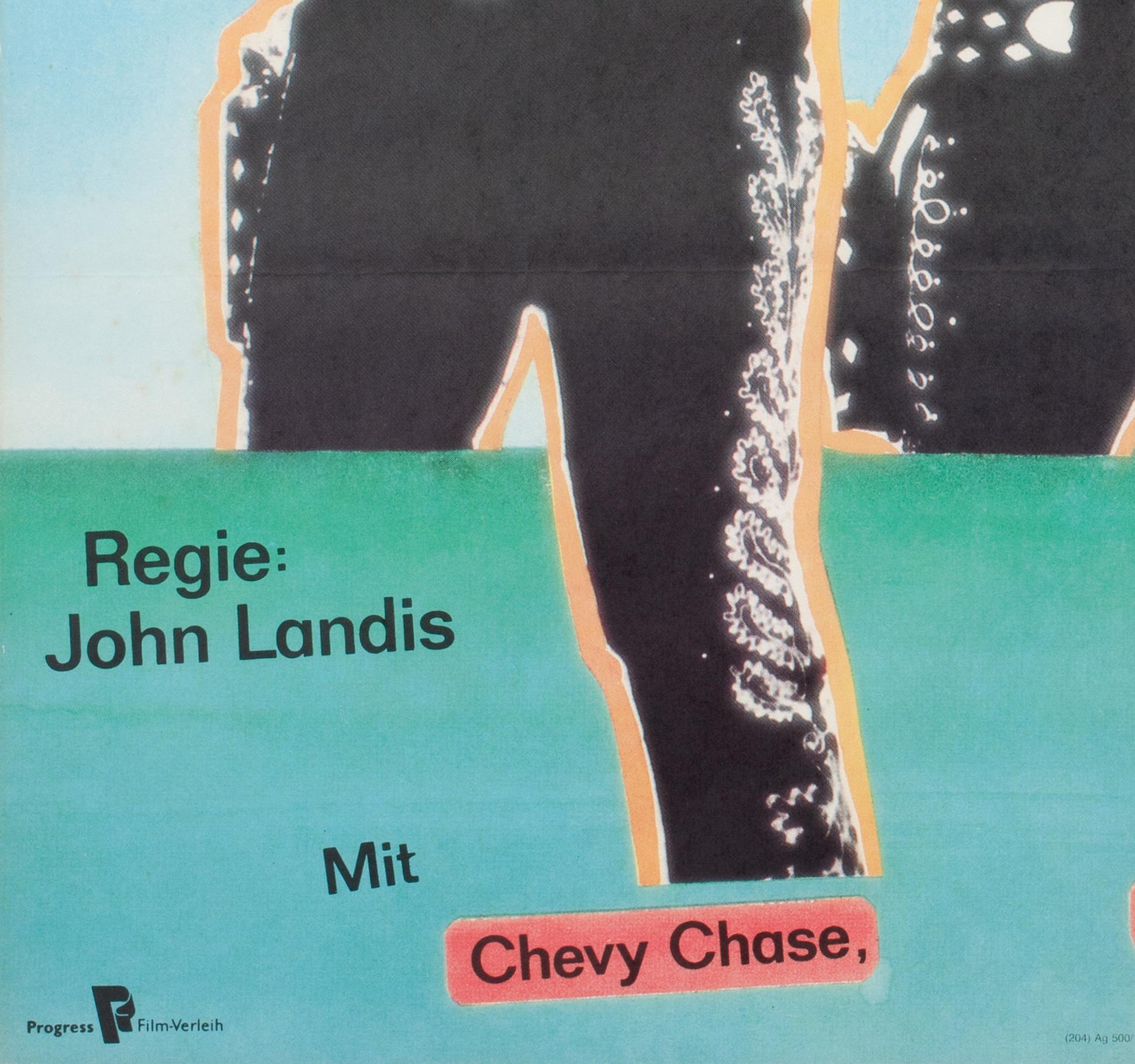 Three Amigos 1990 Affiche de film de l'Allemagne de l'Est en vente 1