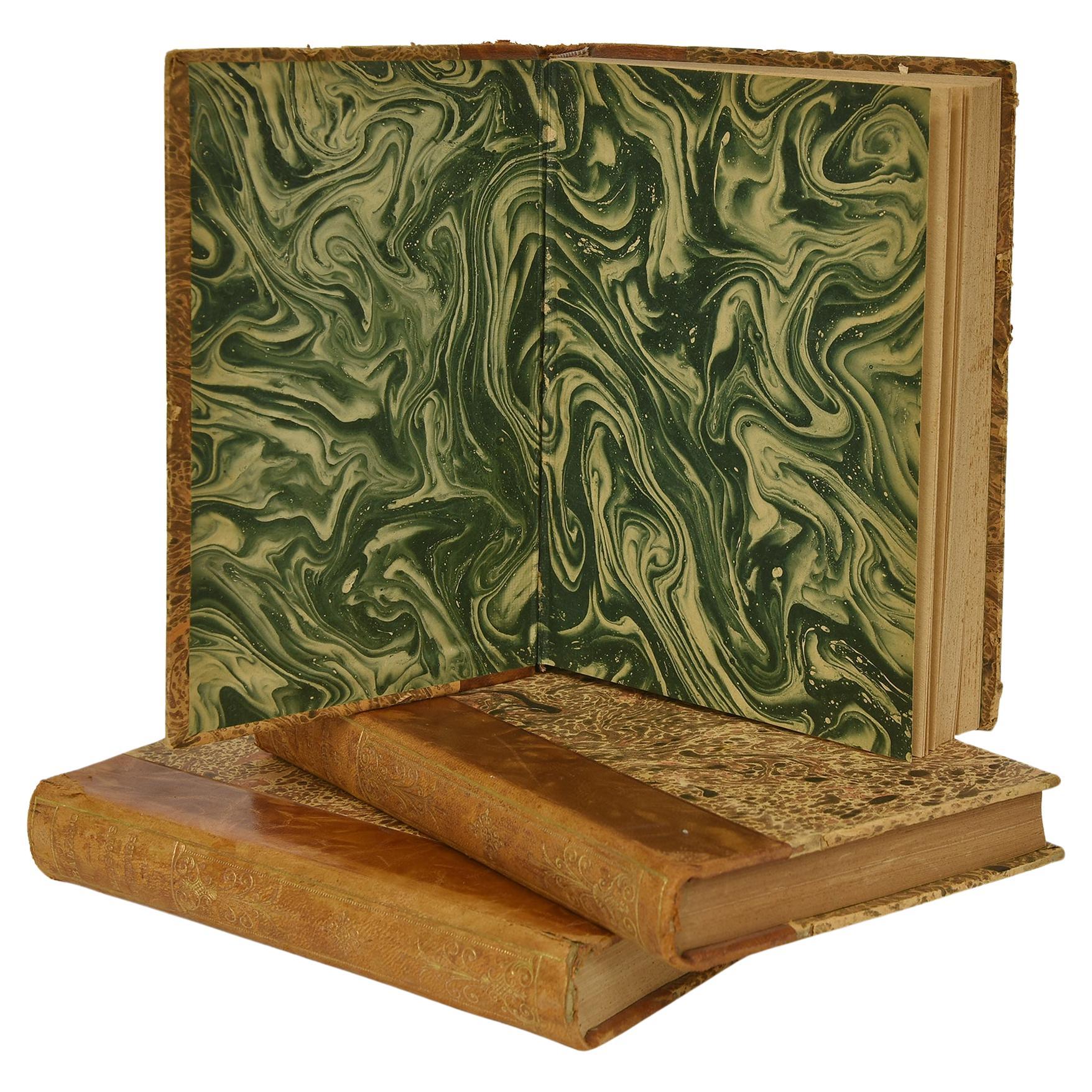20th Century Three Ancient French Books by Balzac For Sale
