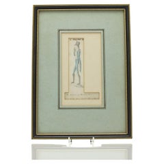 Three Antique 19th Century Napoleonic War Era Watercolours, c1810