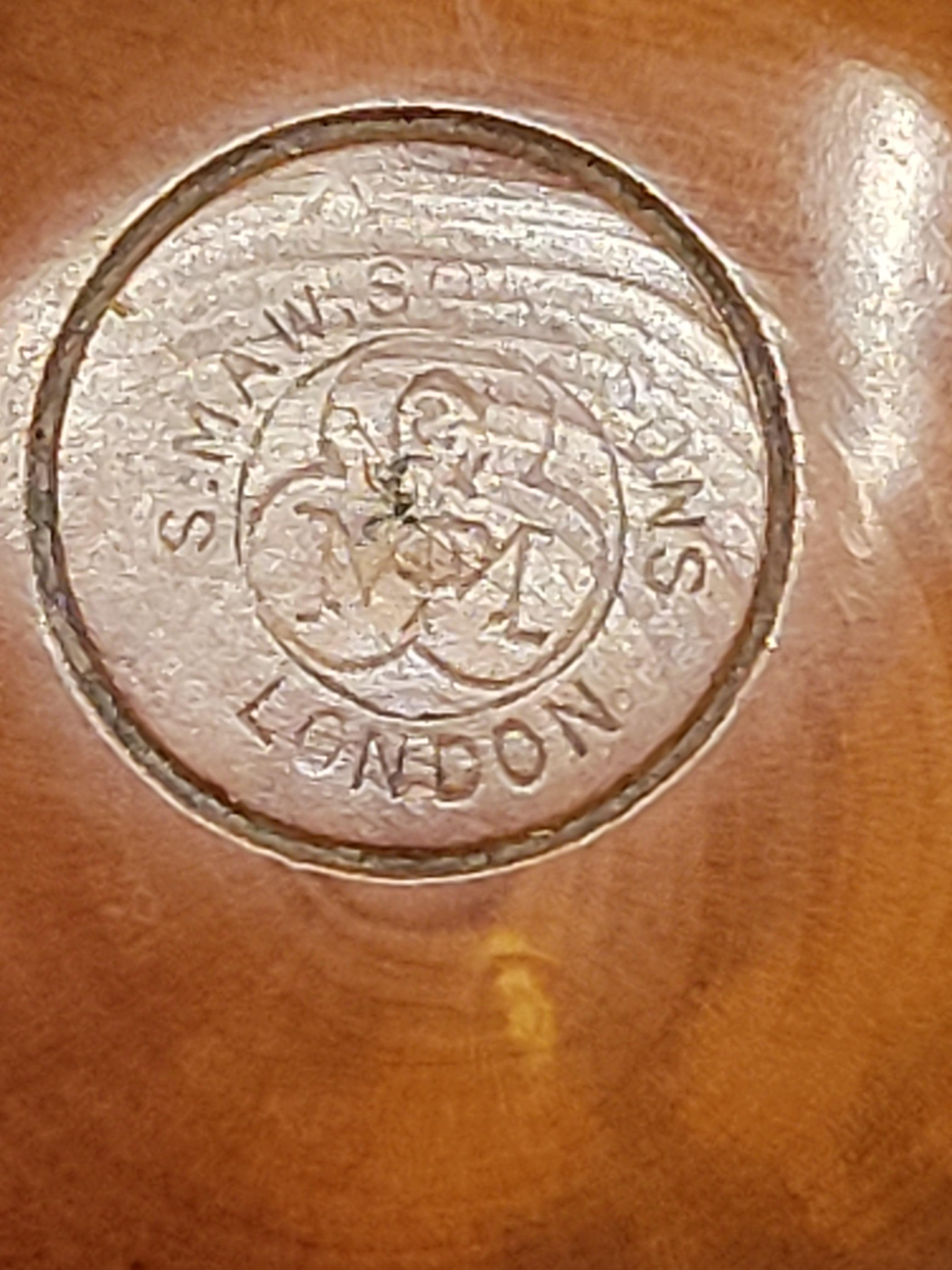 Tre antichi portabottiglie in vimini inglese del 1910 circa di S. Maw, Maw & Sons In condizioni buone in vendita a Centennial, CO