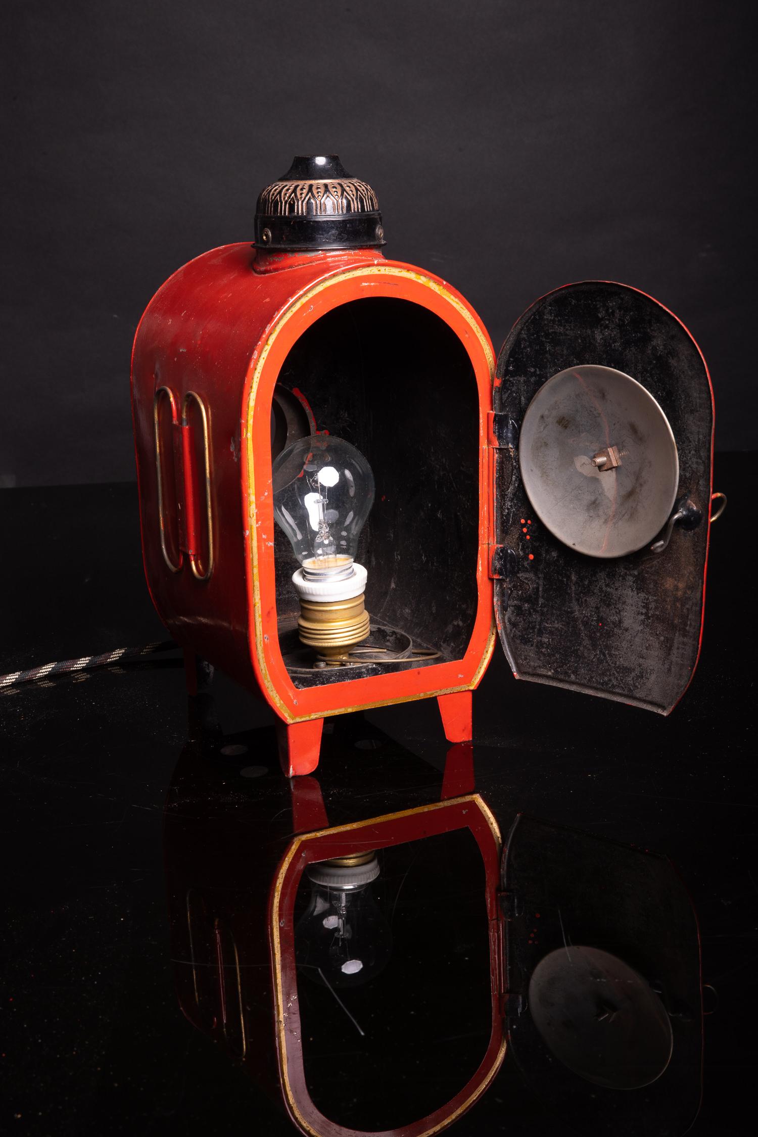Three Antique Magic Lantern Lamp Slide Projectors and Glass Slides 6
