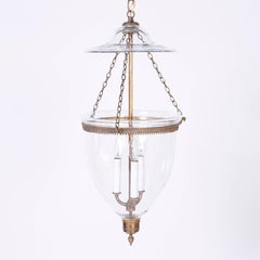 Three Antique Smoke Bell Light Fixture, Individually Priced