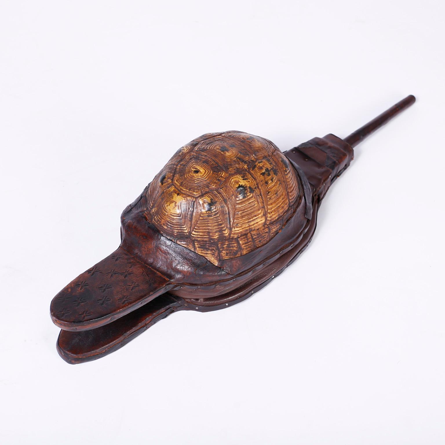 Anglais Trois Bellows anciens en coquillage de tortue, vendus individuellement en vente