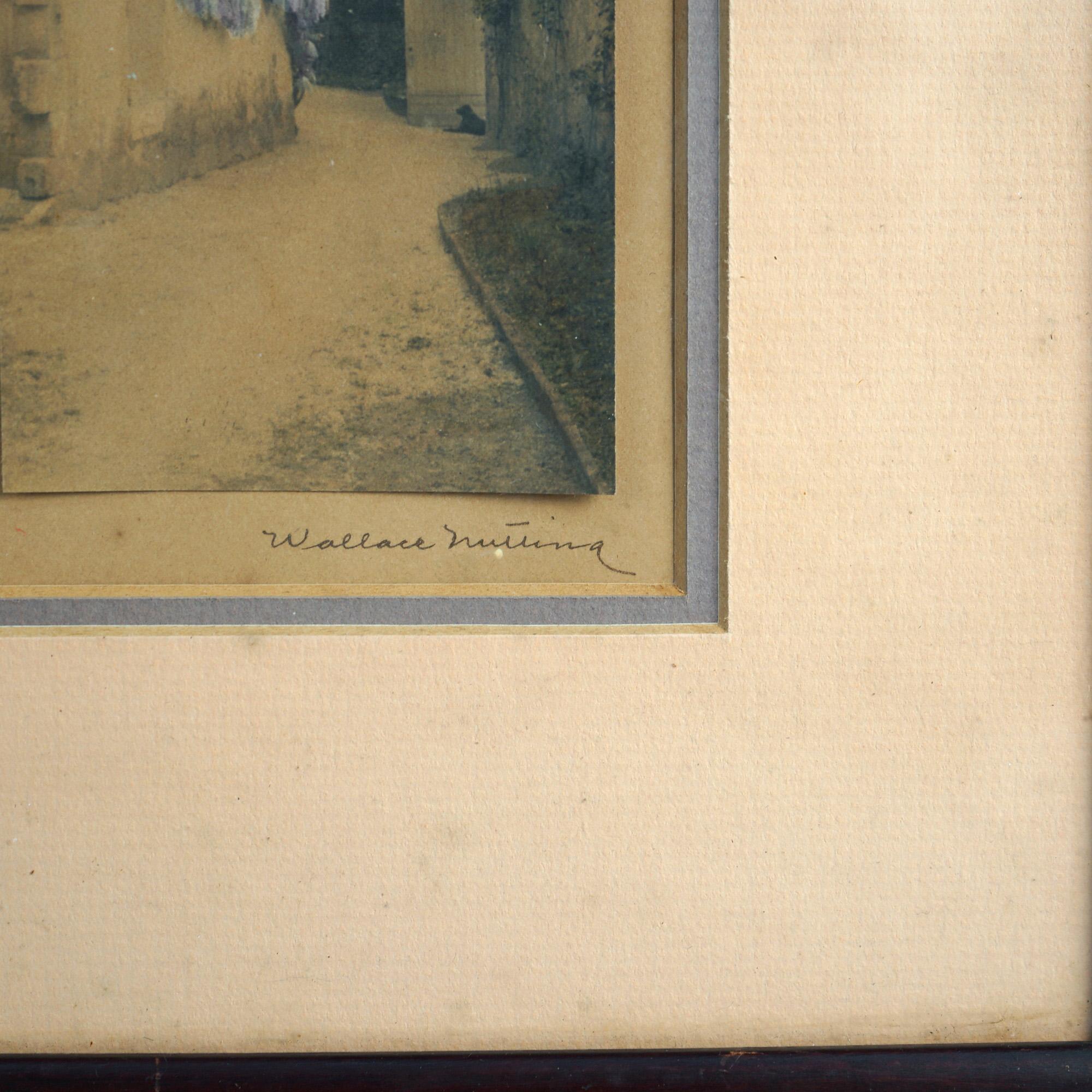 Three Antique Wallace Nutting Prints including Interior & Landscape Scenes C1920 6