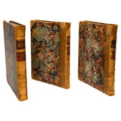 Antique Three Antiques English Volumes