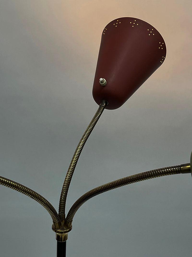 pierced metal lamp